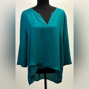 Alfani Petite Teal Blouse - Size - 14P